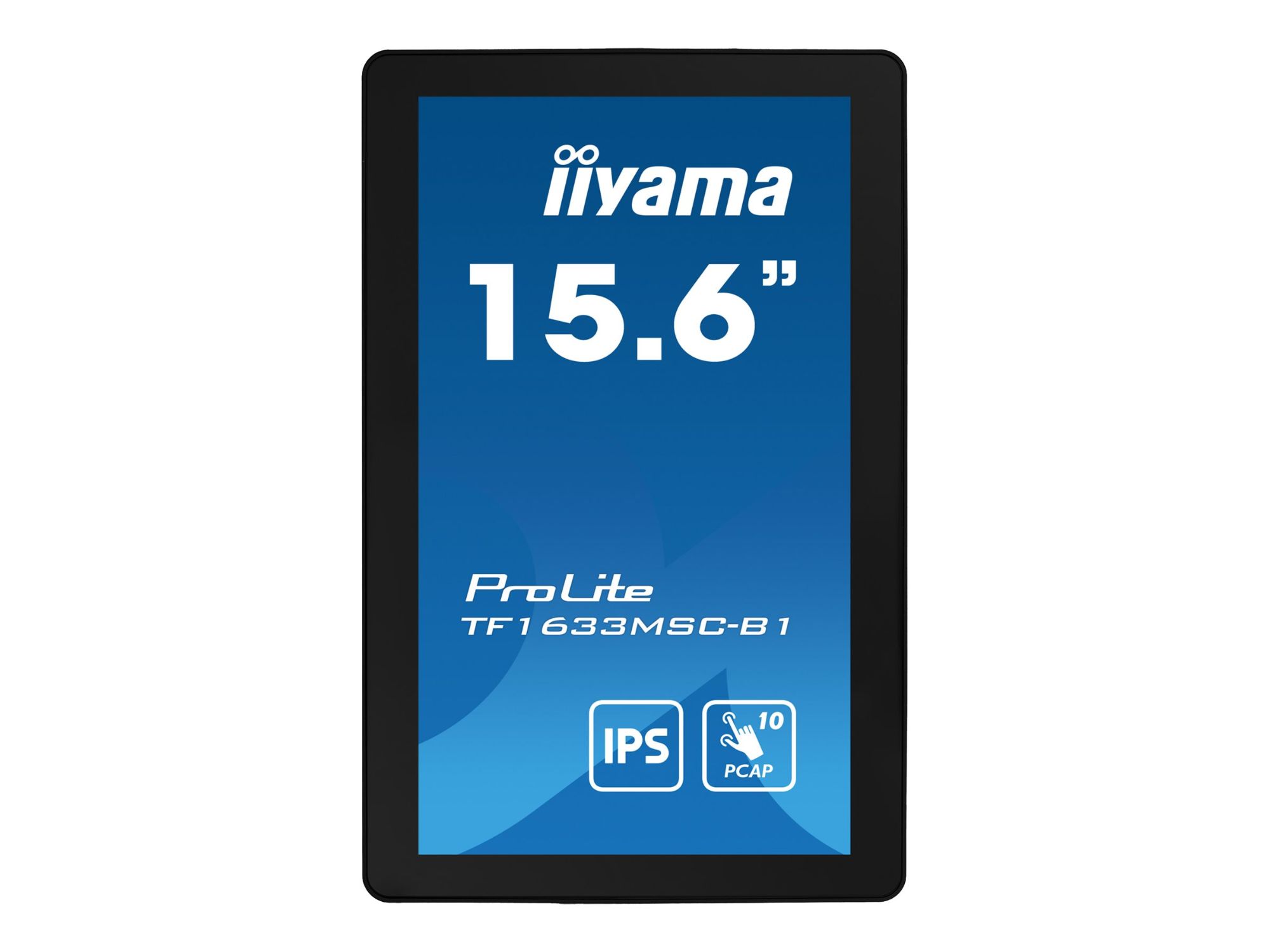 iiyama ProLite TF1633MSC B1 écran plat de PC 39 6 cm 15.6 1920 x 1080 pixels Full HD Écran tactile Neuf - vue 4