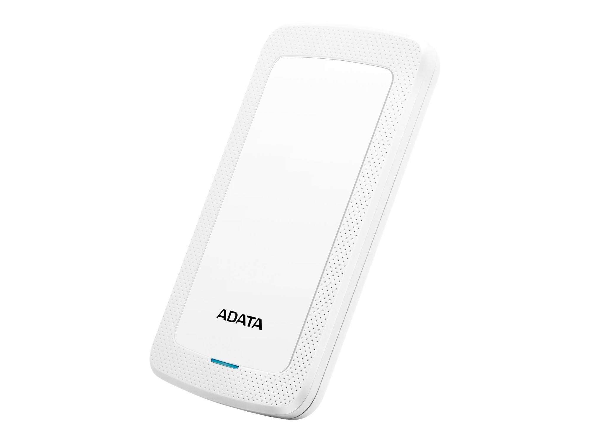 ADATA HV300 - Disque dur - 1 To - externe (portable) - USB 3.1 - AES 256 bits - blanc