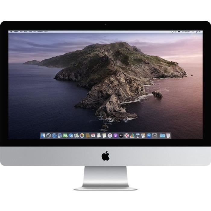 iMac 27" 5K 2020 Core i9 3,6 Ghz 16 Go 512 Go SSD Argent - Reconditionné - Etat correct