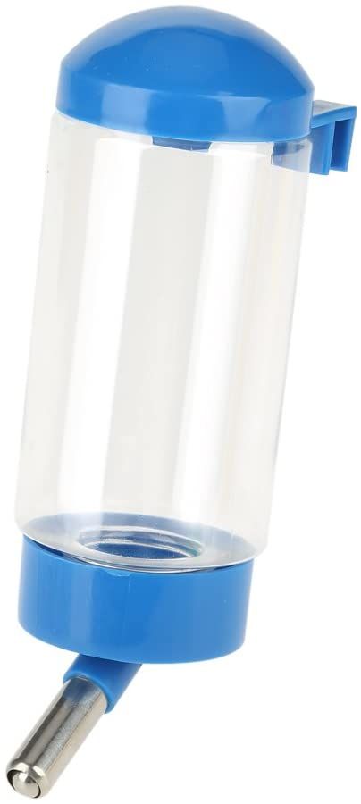 Mangeoire Automatique Pour Chats Chiens Bouteille D'eau Suspendue Pour Animaux De Compagnie Portable Résistant Aux Fuites Bouteille D'eau Pour Animaux Automatique Buse À Bille(Bleu)