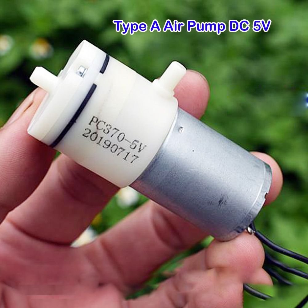 Mini Pompe À Oxygène Pour Aquarium 6v 12v Dc, 1 Pièce, Micro Pompe À Vide À Grand Débit Pour Systèmes Hydroponiques Pour Moteur De Projet 370