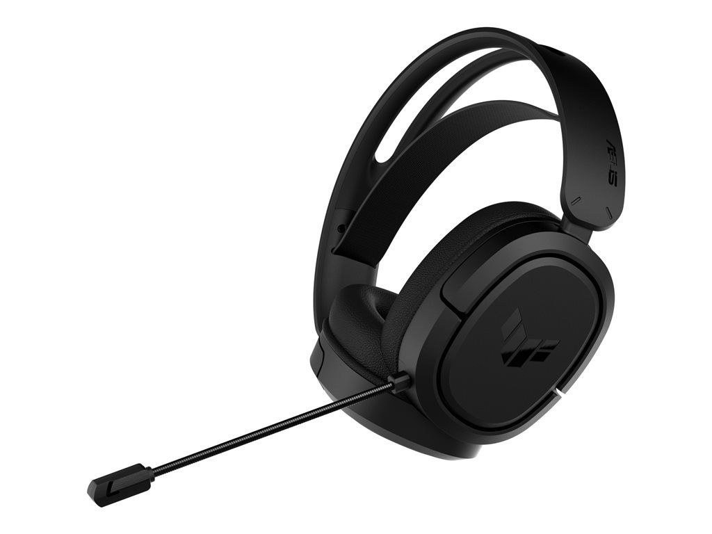 ASUS TUF Gaming H1 Wireless - Micro-casque - circum-aural - 2,4 GHz - sans fil - noir