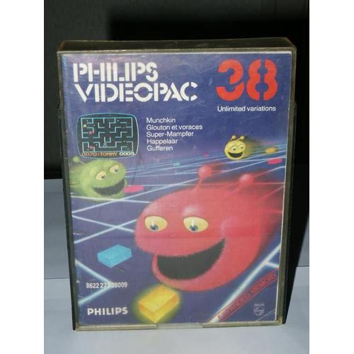Jeu Philips Videopac 38 - Gloutons Et Voraces