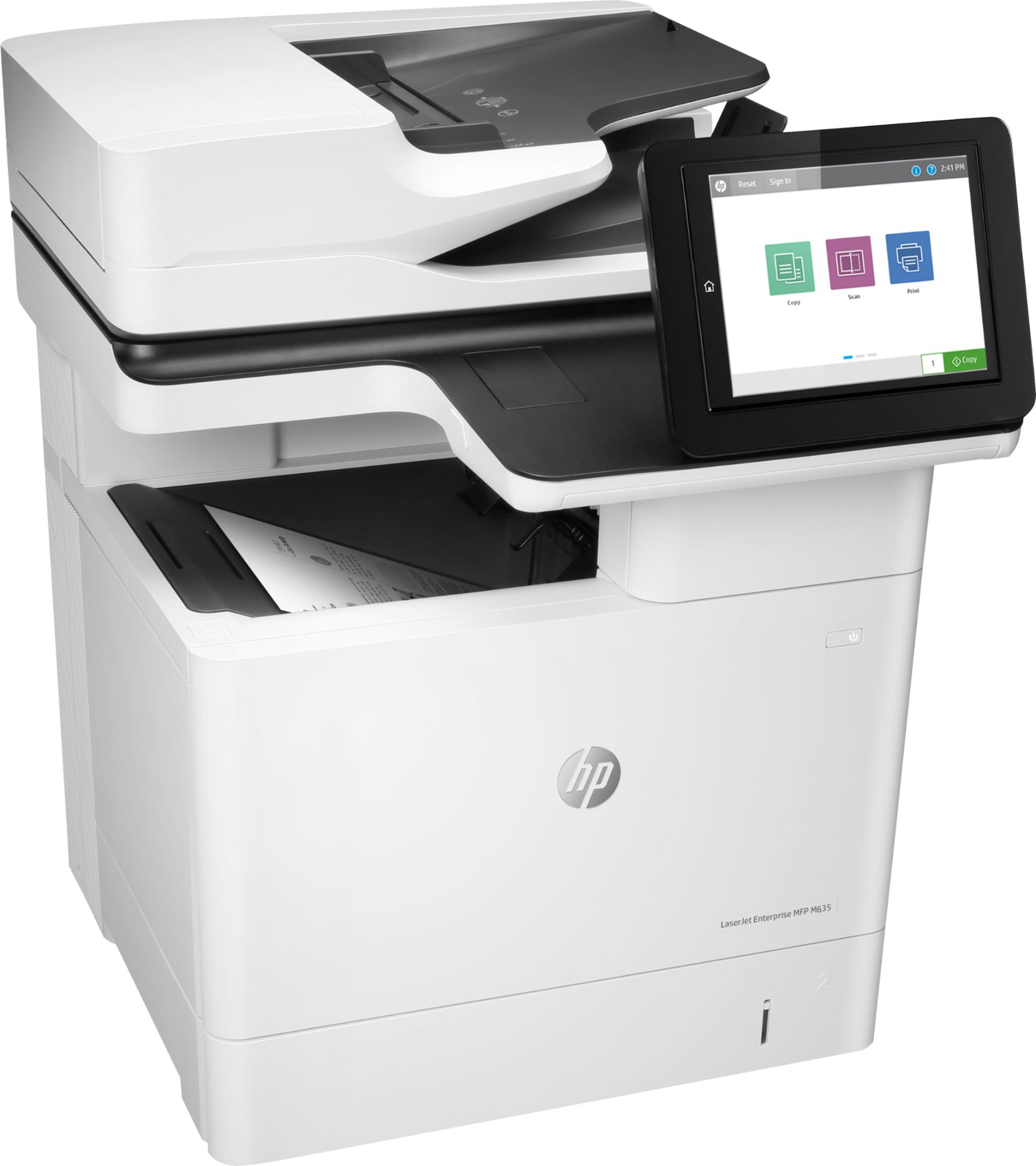 HP LaserJet Enterprise MFP M635h - vue 6