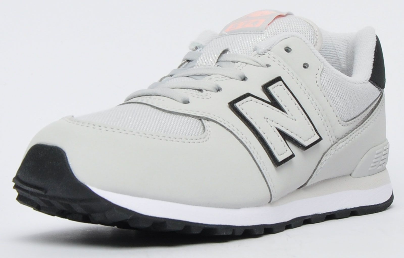 New Balance Filles 574 Junior Baskets Basses À Lacets De Ville Mode Chaussures Gris 30 1/2