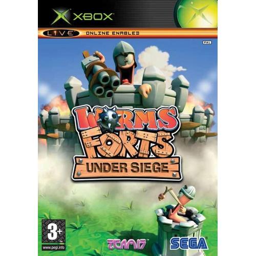 Xbox - Worms Forts - Unter Belagerung / Forts Under Siege