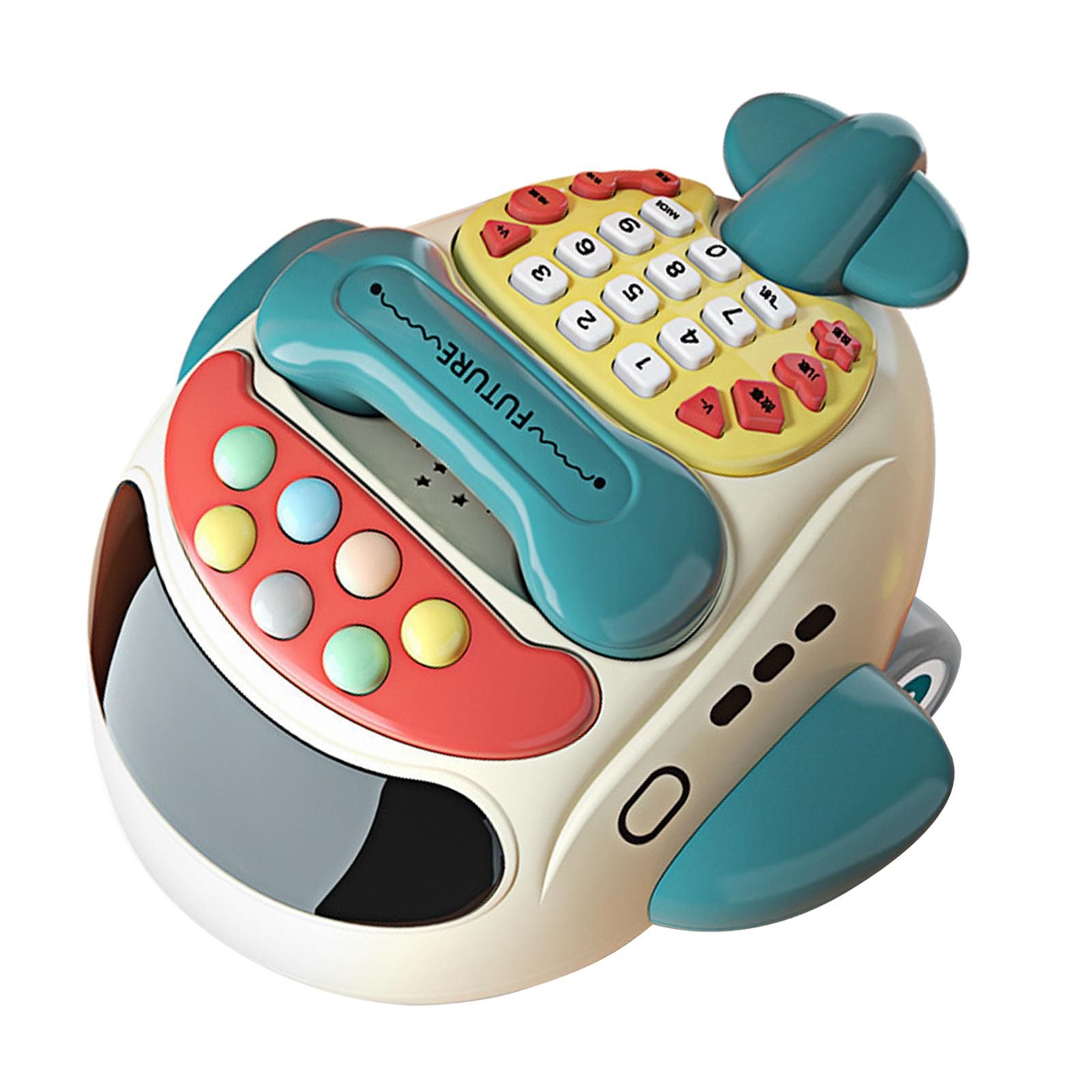  - Marteau De Téléphone Jouet Martelant Jouet De Martèlement, Cadeaux De Jouet De Téléphone Pour Enfants Pour Enfants Bébé Âge 1 2 3 Vert