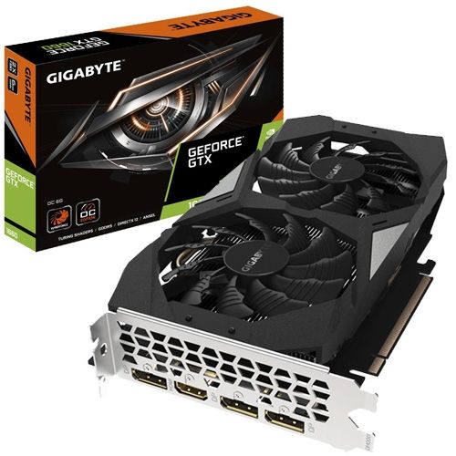 GIGABYTE Carte graphique GeForce GTX 1660 OC 6 Go GV N1660OC 6GD