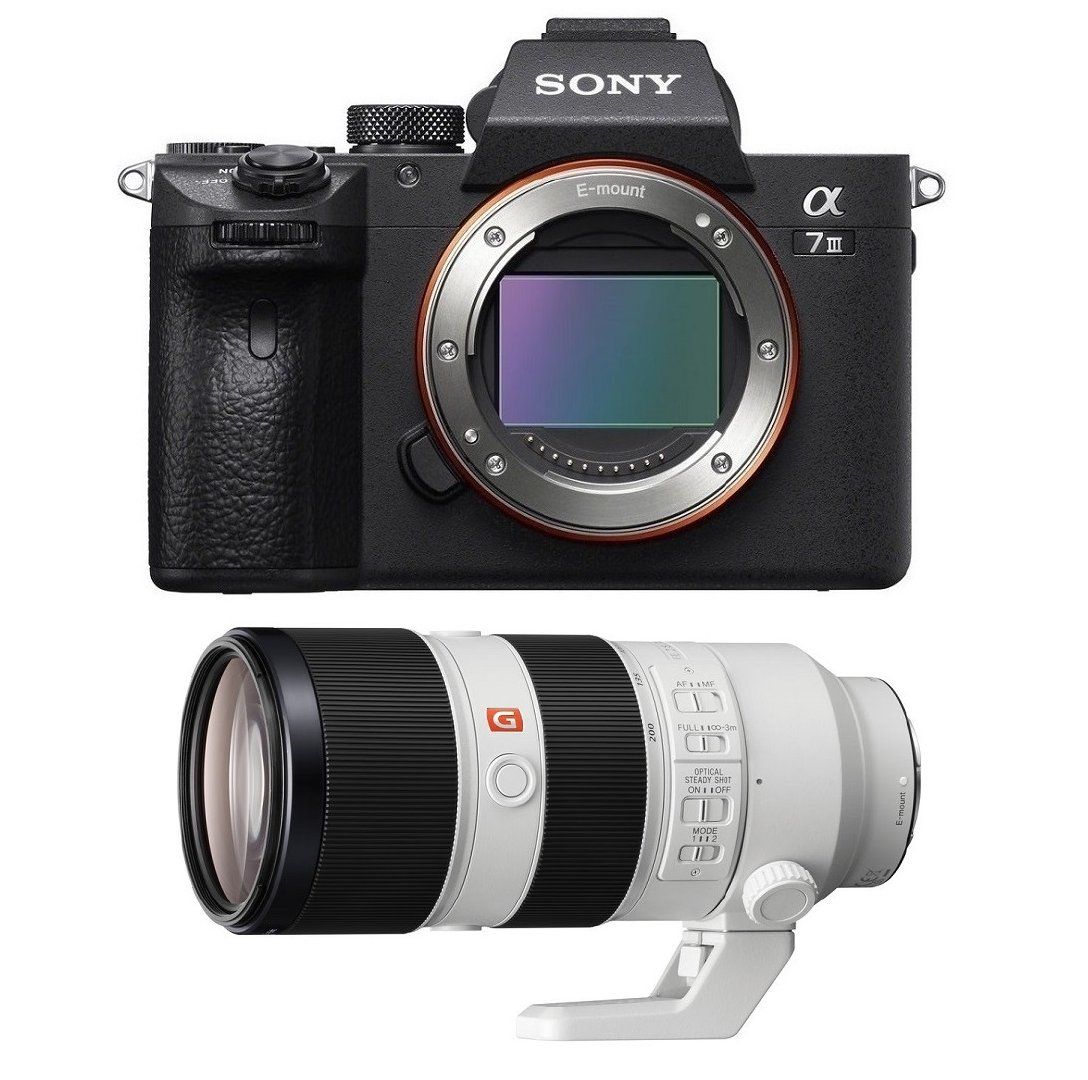 Sony A7 III + SEL 70 200mm F2.8 GM OSS - vue 3
