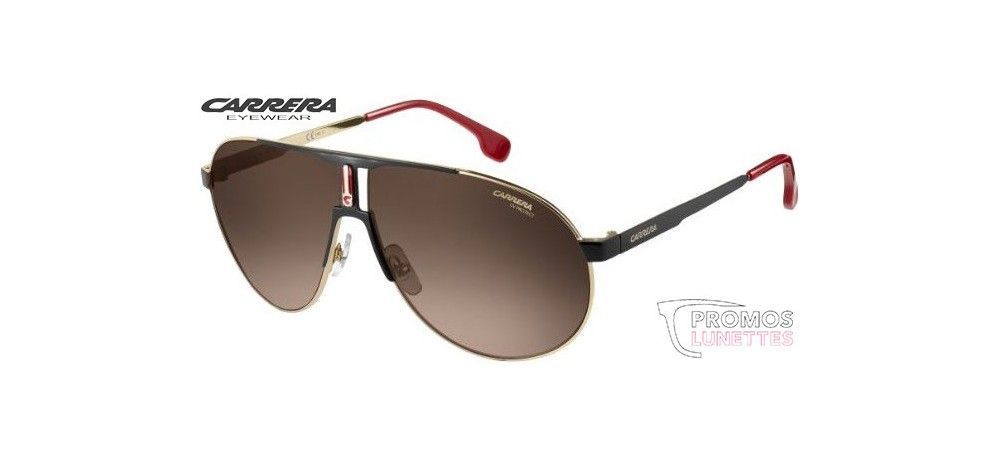 Lunettes de soleil Carrera 1005 / Lunettes de soleil Or 66 mm Unique