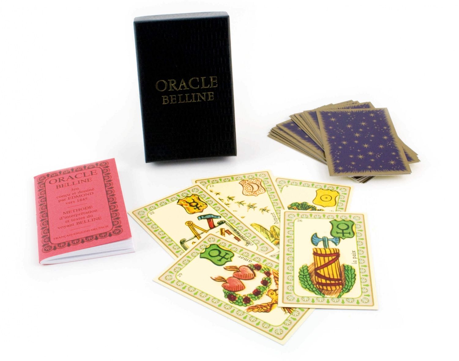 Jeu divinatoire Grimaud Oracle Belline Édition Standard - vue 2