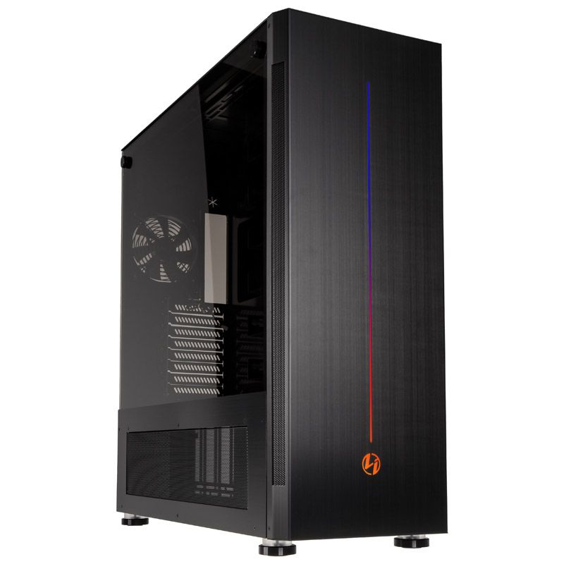 Lian Li Compatible Pc v3000wx Tg Big tower Schwarz