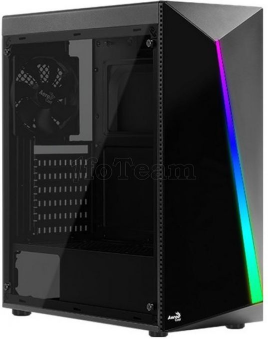 AEROCOOL Boitier Moyen Tour ATX Shard Tempered Glass RGB avec panneau vitré Neuf - vue 2