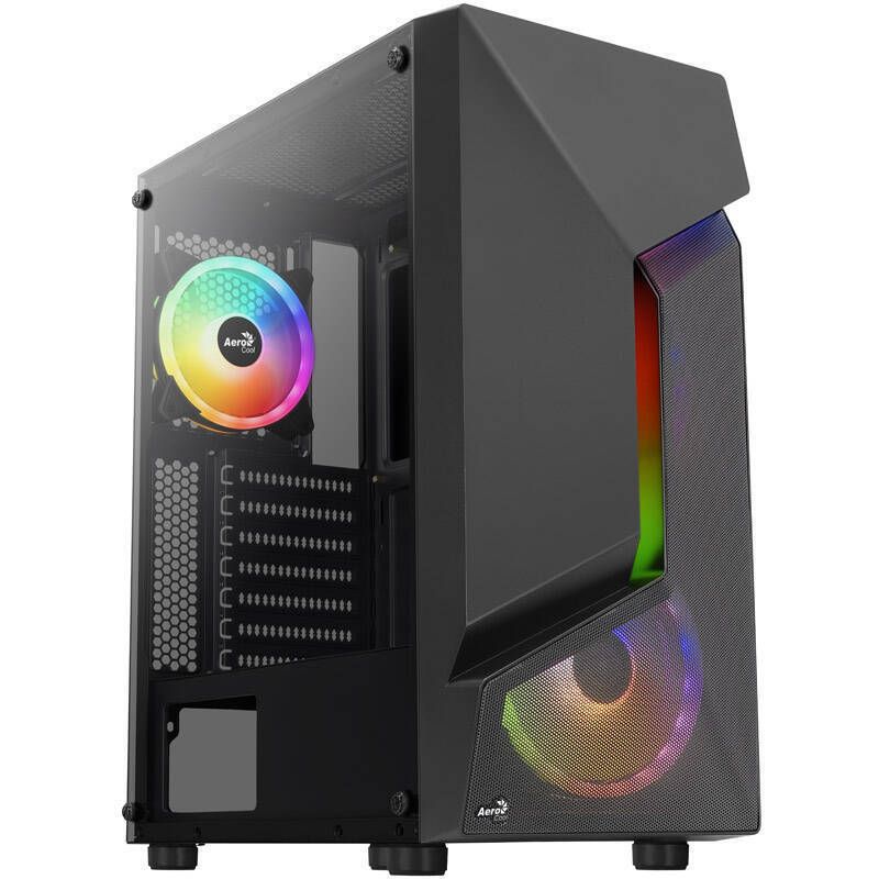 Boitier PC Moyen Tour ATX AeroCool Scape V2 RGB avec panneau vitré