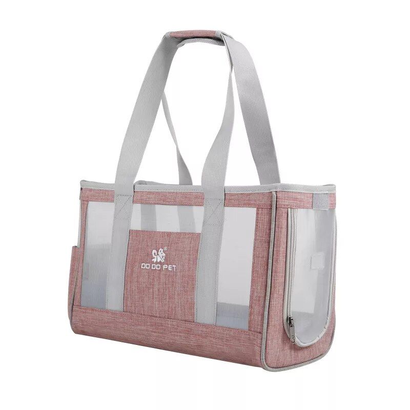 Sac Portable Electrolux Pour Animaux De Compagnie,Transporteur Respirant,Sacs De Voyage Pour Chats Et Chiens,Sac À Main Pour Chiots,Initié Unique - Type Rouge-39x17x27cm