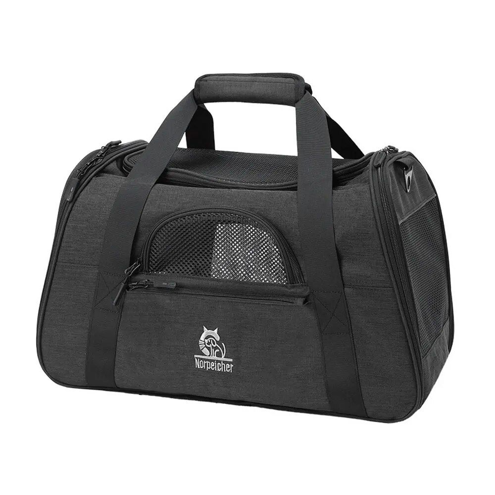 Sac À Dos Portable Respirant Pour Animaux De Compagnie,Sac De Voyage Extérieur,Sac À Main Pour Animaux De Compagnie,Sac À Dos Electrolux Pour Chien,Sacs Pour Chats Et Chiens - Type Black