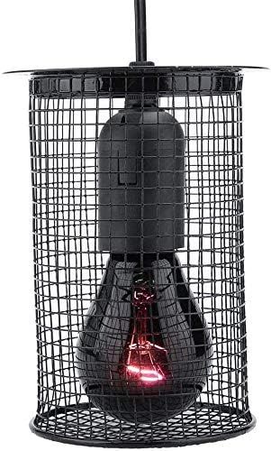 Abat-Jour De Lampe Chauffante Terrarium Cage De Protection Pour Prévenir Les Brûlures Animaux Libres (Petit Rond)