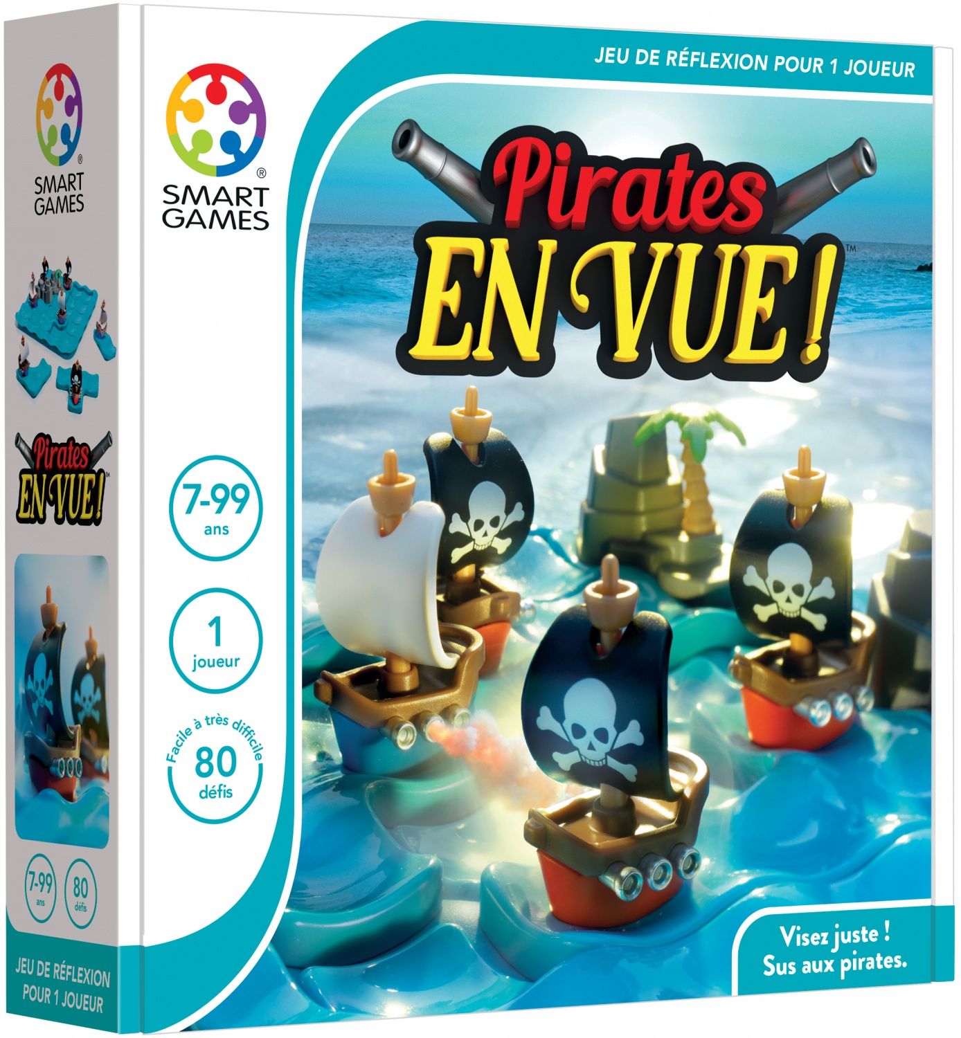 Jeu de logique SmartGames : Pirates en vue Défiez vos amis! Neuf