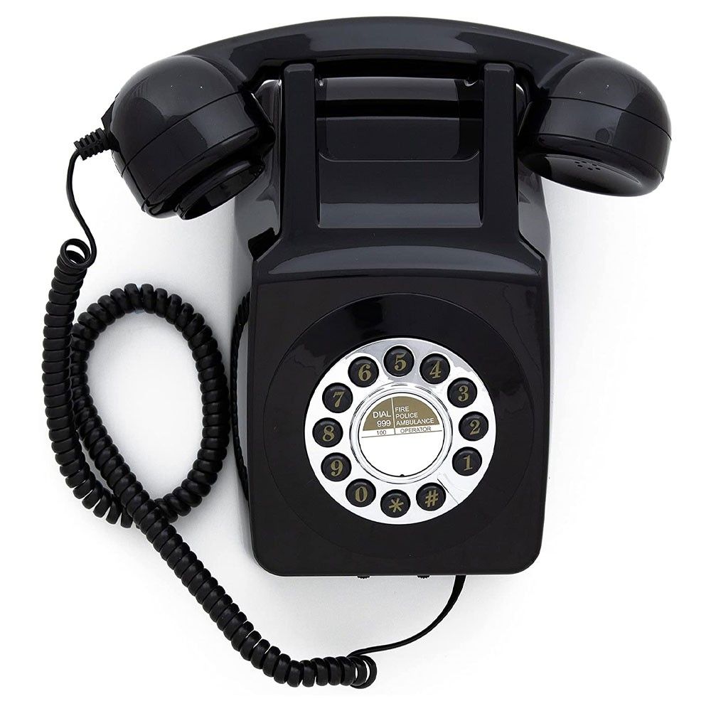 GPO 746 WALL Téléphone mural rétro bouton poussoir - vue 4