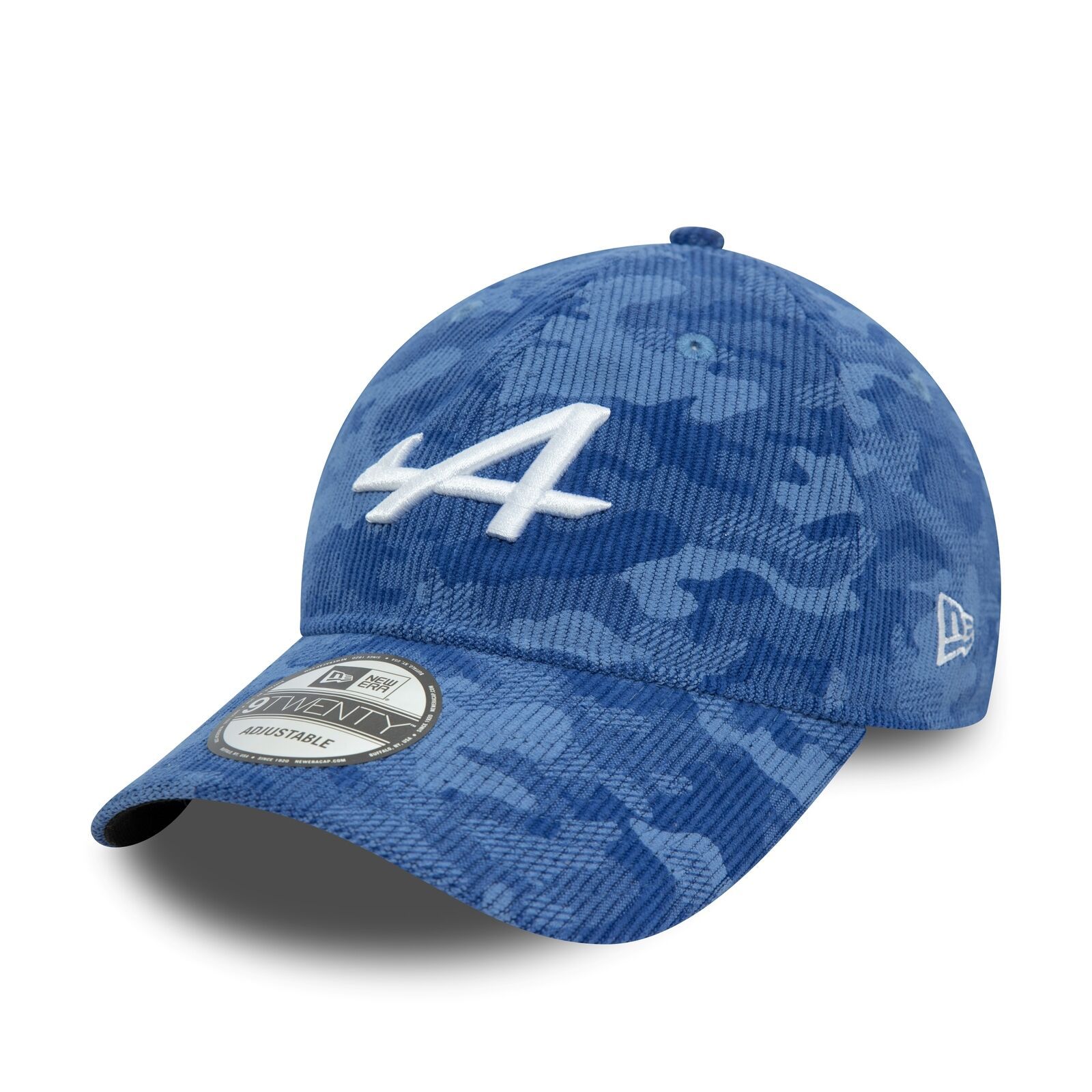 Casquette 9twenty Camo Cord Alpine New Era Bleu