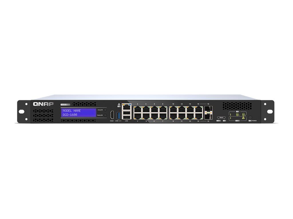 QNAP QGD 1600 Géré Gigabit Ethernet 101001000 1U Neuf - vue 4