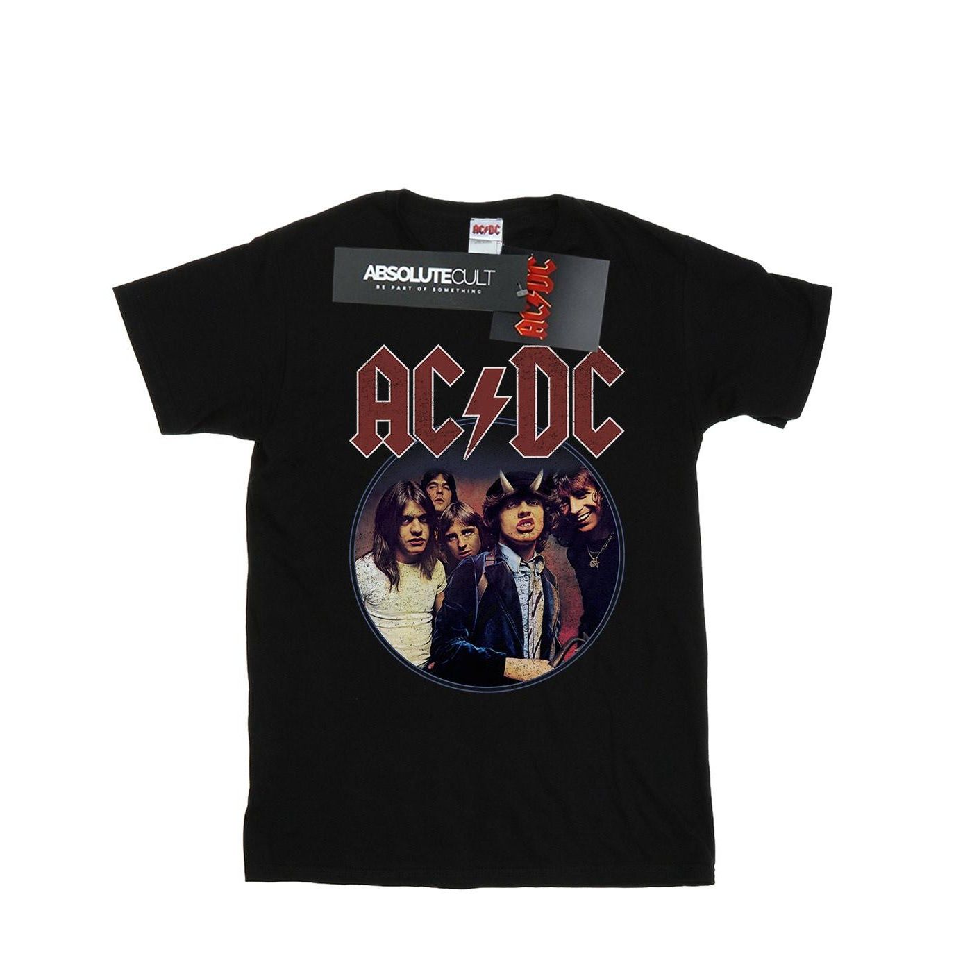 Ac/Dc - T-Shirt Highway To Hell Circle - Homme