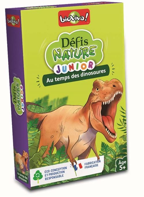 Défis Nature Junior - Au Temps Des Dinosaures Défis Nature Junior - Au Temps Des Dinosaures
