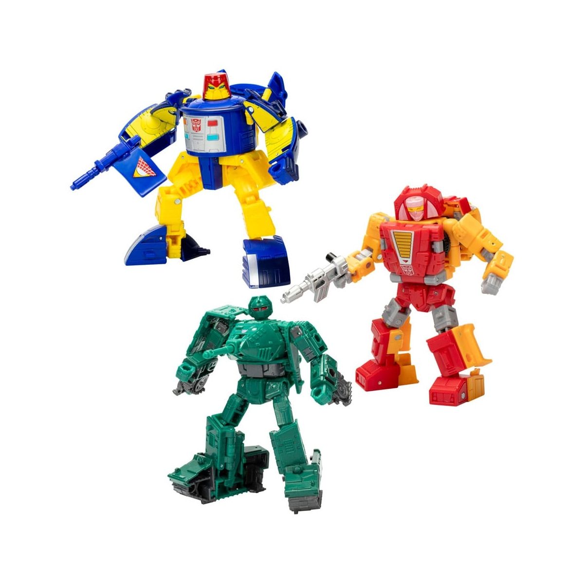 Hasbro Transformers Legacy United Deluxe Class 3 figurines Go Bot Guardians - vue 2