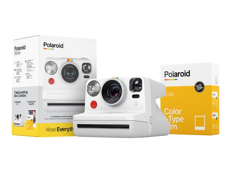 Appareil photo Instantané Polaroid Now Instantané - type 600 / type i blanc