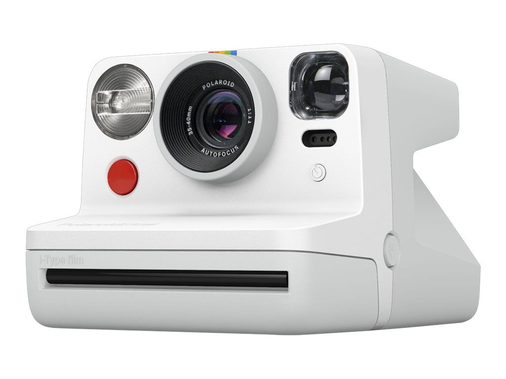 Appareil photo Instantané Polaroid Now type 600 / type i blanc