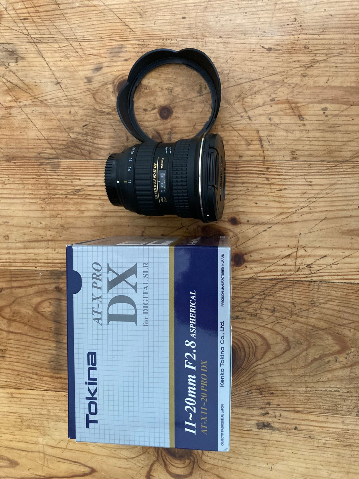 Objectif tokina 20mm d'occasion  