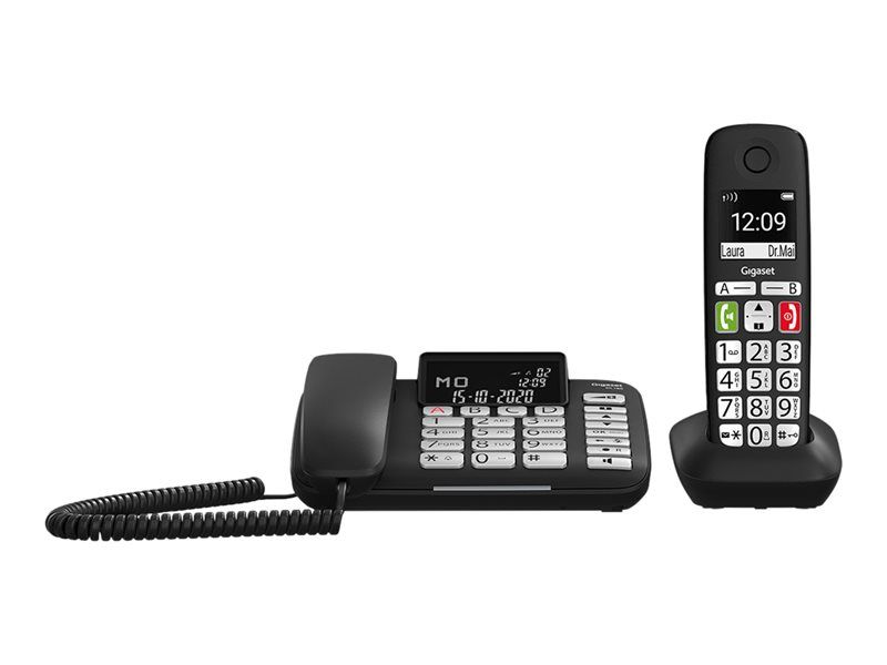 Pack Téléphone filaire Gigaset DL780 Plus + Combiné sans fil