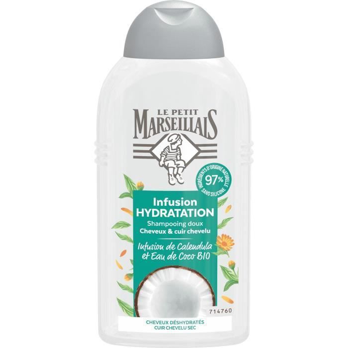 Le petit marseillais shampooing hydratation à 'eau de coco bio 250ml - vue 2