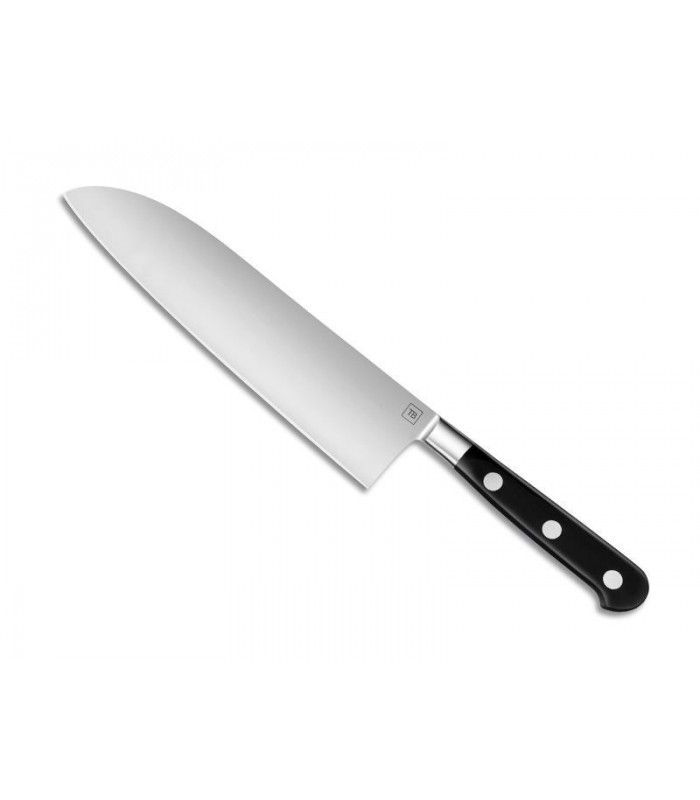 Tarrerias Bonjean 20039 Couteau Santoku Lame 18 Cm Acier Inoxydable Nitrox 16cr Manche Pom