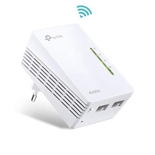 Tp-Link Tl-Wpa4220 Cpl 600 Mbps WiFi 300 Mbps, 2 Ports Fast Ethernet - Étendez Votre Connexion Internet Dans Chaque Pièce De La Mais