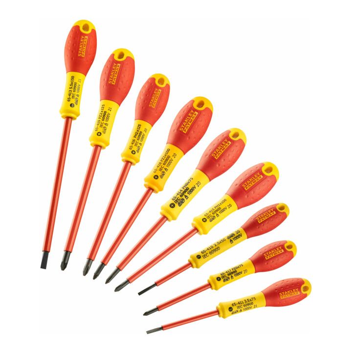 STANLEY Tournevis 10 pcs isolés - vue 2