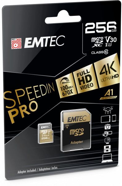 Emtec SpeedIN Pro MicroSDXC UHS I Classe 10 Neuf - vue 6