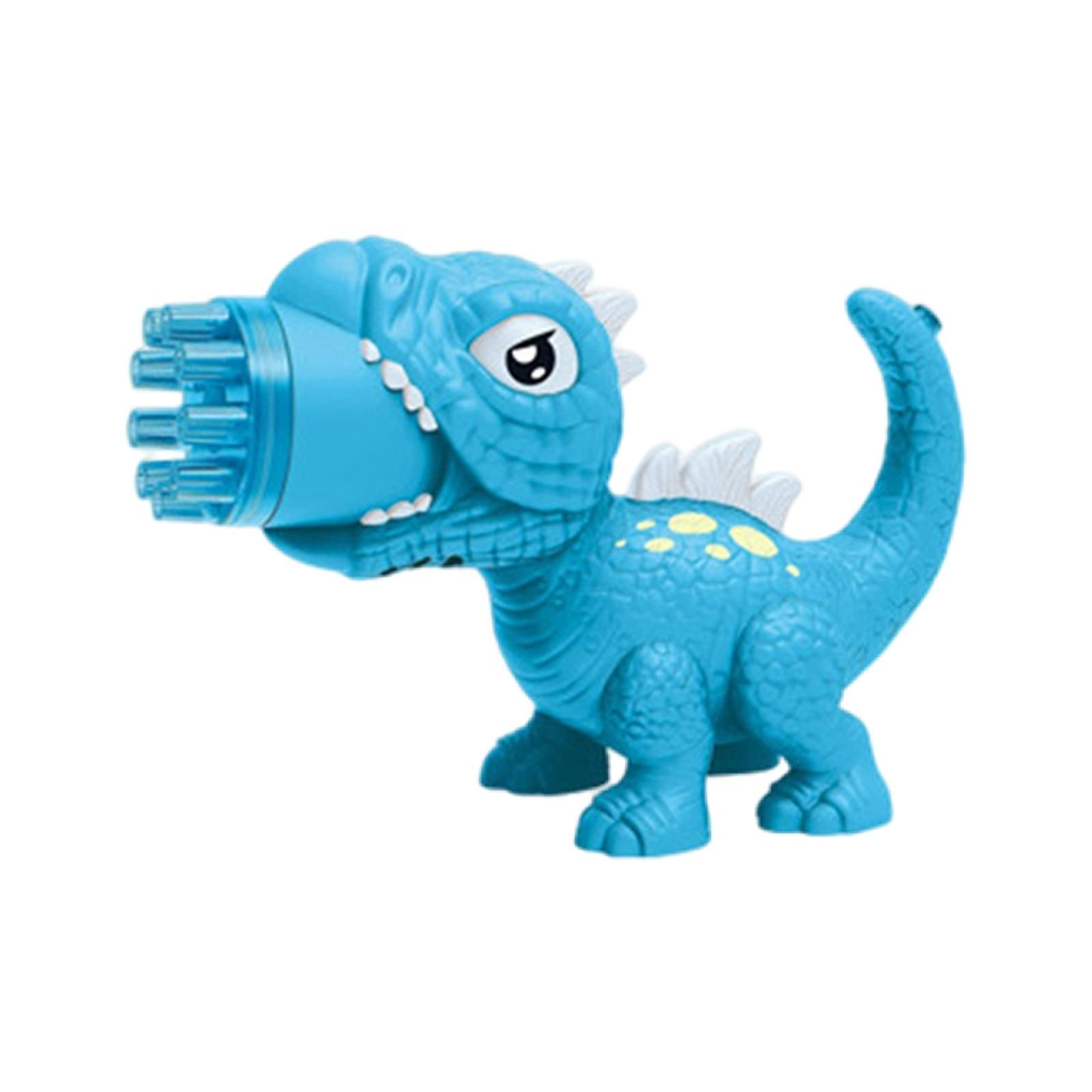  - Sserenable Dinosaur Bubble Maker Bubble Gun Party Favors Summer Toy Bubble Blower Pour Activity Toy Party Stégosaure B
