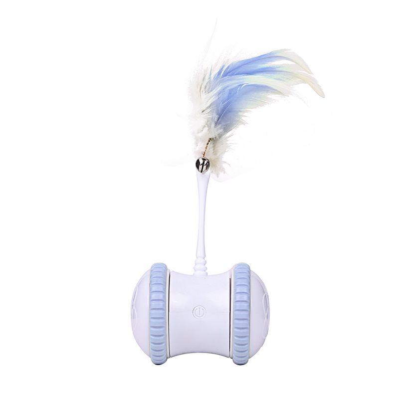 Tête De Poulet Rotative Électrique Pour Chat, Jouet Interactif Pour Animal De Compagnie, Équilibre Intelligent, Voiture Sonore, Gobelet, Laser Amusant