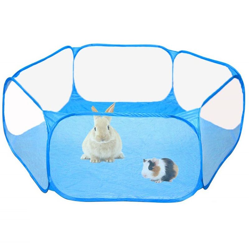 Tente De Clôture Pour Animaux Domestiques, Tente Portable Pour Petits Animaux, Coque De Jeu Pliable Pour Sports En Plein Air Et En Intérieur, Cage D'exercice, Bleu, Noir, Rose, Solide, Pratique