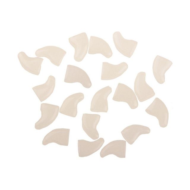 Couvre-Ongles En Silicone Anti-Rayures Pour Chat Et Chien, 20 Pièces, Accessoires Pour Animaux De Compagnie
