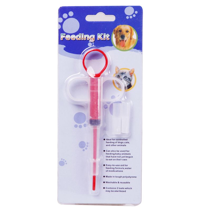 Distributeur Universel De Pilules Pour Animaux De Compagnie, Kit D'Alimentation Pour Chiens Et Chats, Tiges De Contrôle Des Médicaments À La Maison, 1 Pièce