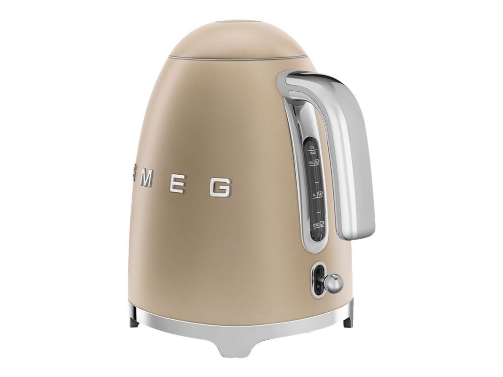 Smeg 50's Style KLF03CHMEU - Bouilloire - 1.7 litres - 2.4 kWatt - or