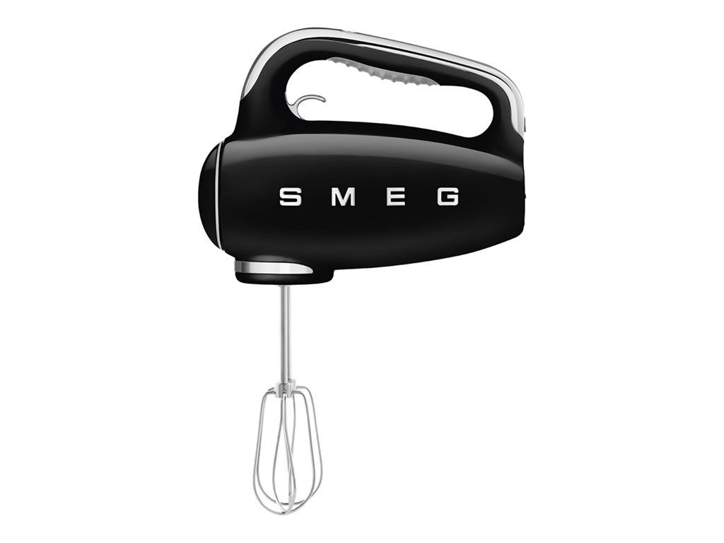 Smeg 50's Style HMF01BLEU - Batteur à main - 250 Watt - noir/chrome poli