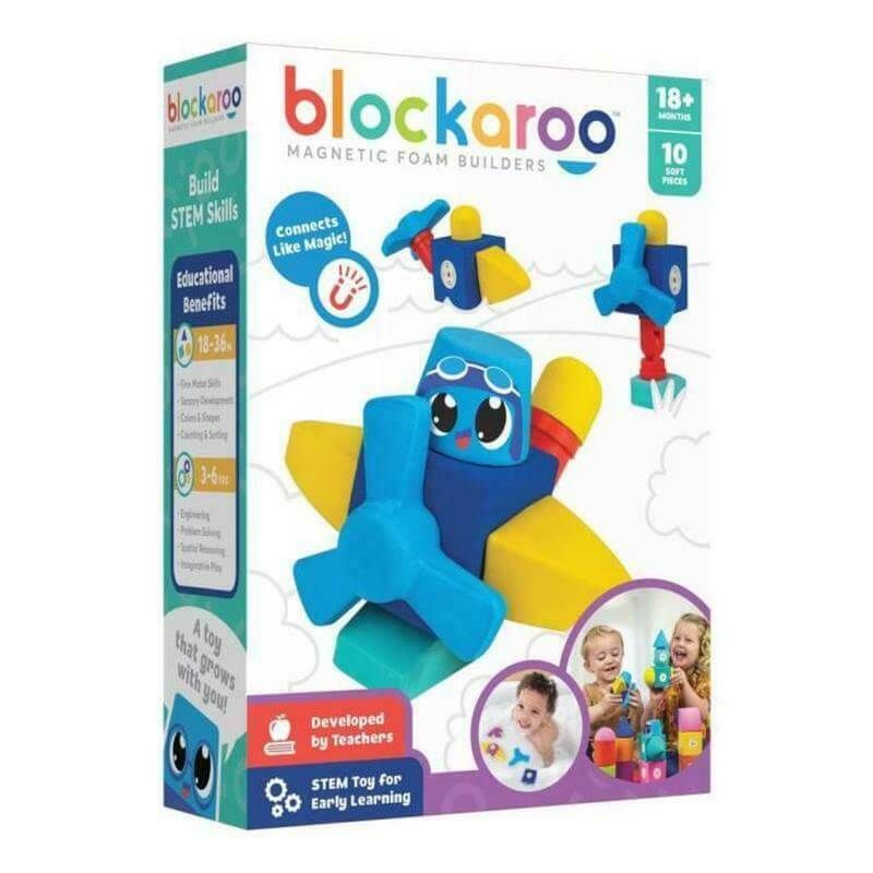 Blockaroo Avion 10 Pièces
