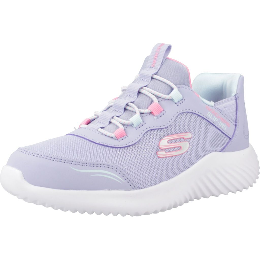 Baskets basses enfant Skechers Slip Ins: Bounder Simple Cut - vue 10