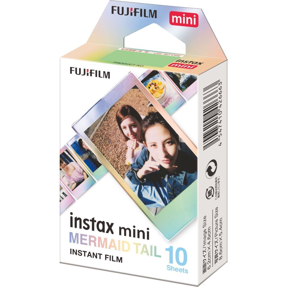 Pack de 10 photos Fujifilm Instax Mini Mermaid Tail - vue 6