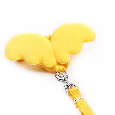 Collieryellow-S--Ensemble Harnais Et Laisse Pour Chat, Ailes'ange, Respirant, Collier, Gilet De Traction Pour Animal De Compagnie, P