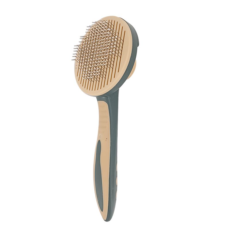 Jouet, Yellow--Brosse De Nettoyage Des Poils Pour Chien Et Chat, Élimine Le Sous Manteau, Massage Emmêlé, Peigne À Particules, Amélio