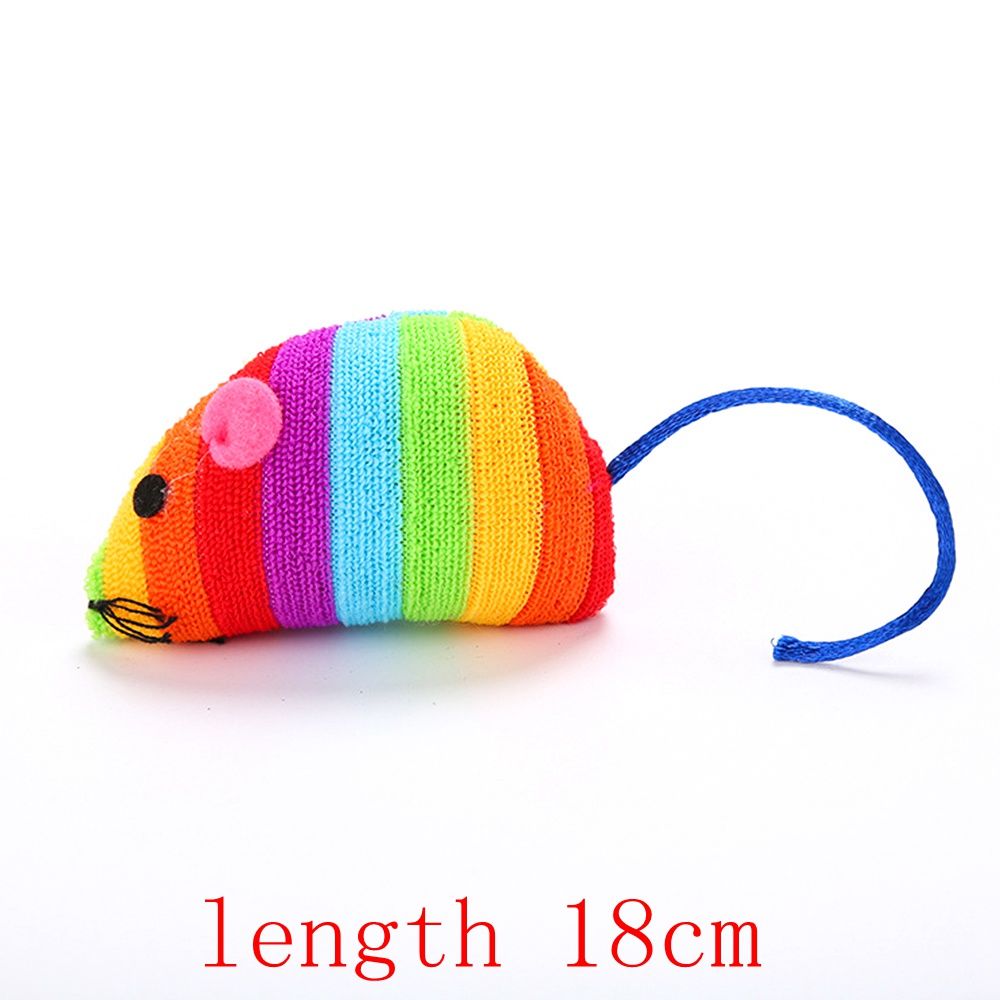 Jouet, Colorful-Sj0001-M As Pictures--Jouets Souris Et Poils De Lapin Solides Pour Chats, Boule Interactive Pour Toutes Les Saisons,